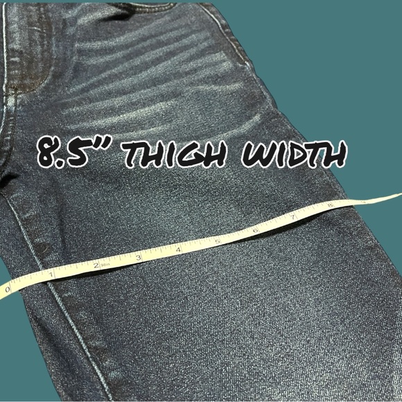 EUC Pilcro and the Letterpress cigarette style jeans with let out hem. Size 26 - Picture 8 of 11